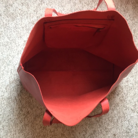 Madewell leather transport tote - Picture 2 of 8